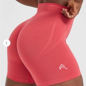 Oner active effortless seamless shorts- sweet red